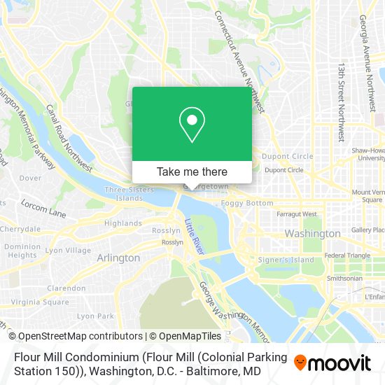 Flour Mill Condominium (Flour Mill (Colonial Parking Station 150)) map