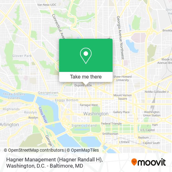 Hagner Management (Hagner Randall H) map