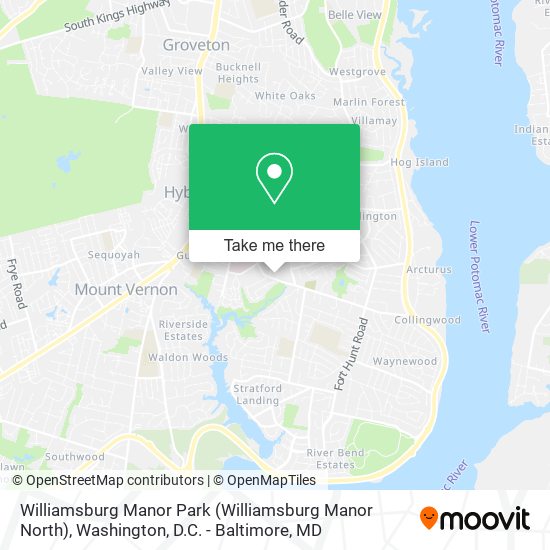 Williamsburg Manor Park (Williamsburg Manor North) map