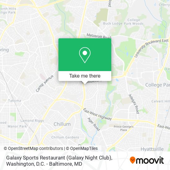 Mapa de Galaxy Sports Restaurant (Galaxy Night Club)