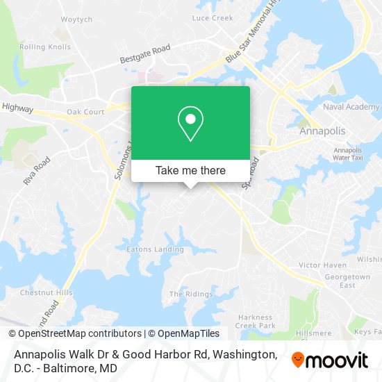 Annapolis Walk Dr & Good Harbor Rd map