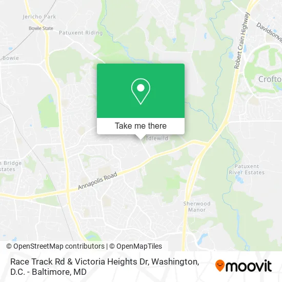 Mapa de Race Track Rd & Victoria Heights Dr
