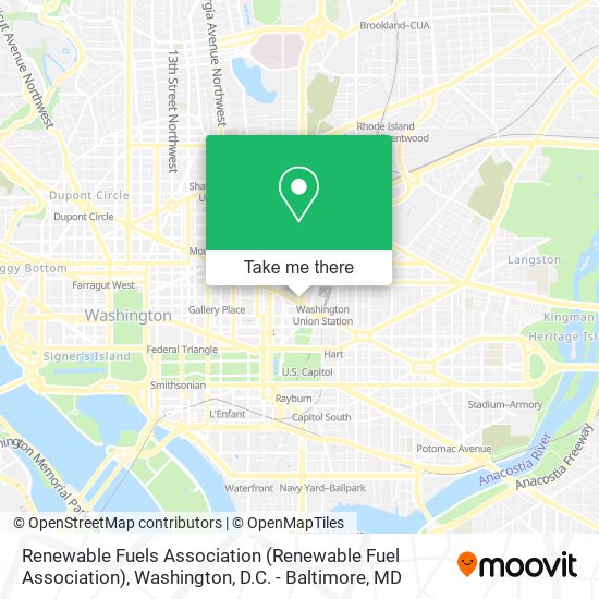 Renewable Fuels Association (Renewable Fuel Association) map