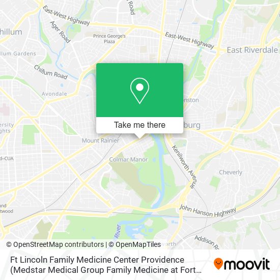 Ft Lincoln Family Medicine Center Providence map