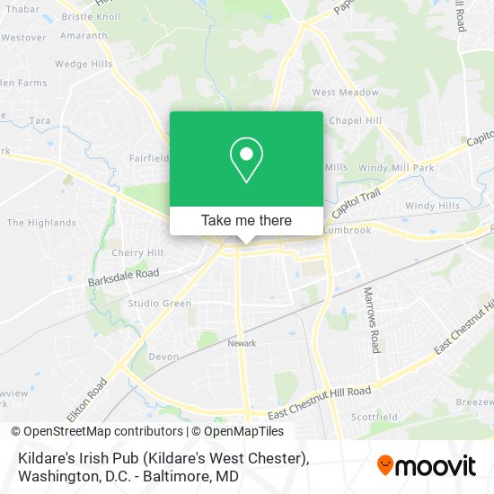 Kildare's Irish Pub (Kildare's West Chester) map