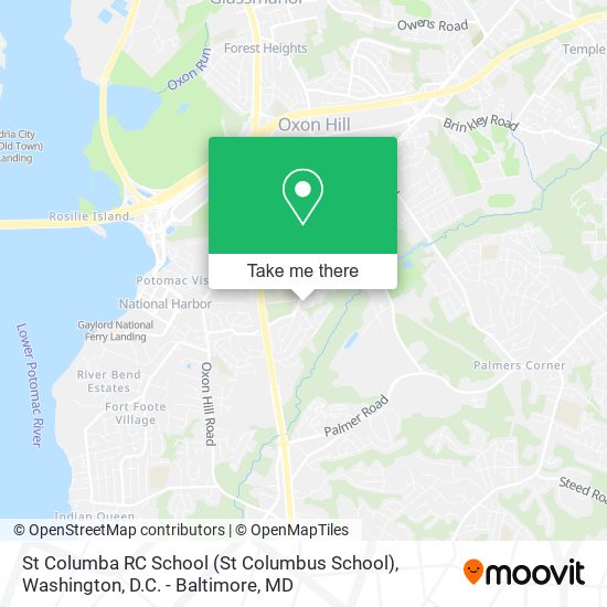 St Columba RC School (St Columbus School) map