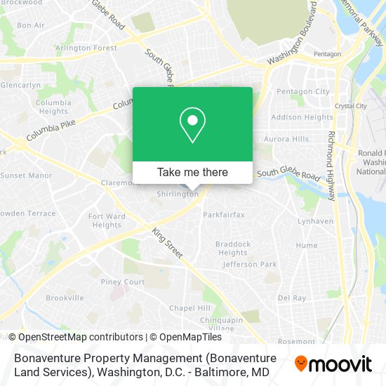 Mapa de Bonaventure Property Management (Bonaventure Land Services)