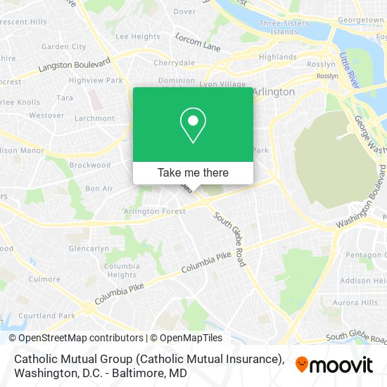 Catholic Mutual Group (Catholic Mutual Insurance) map