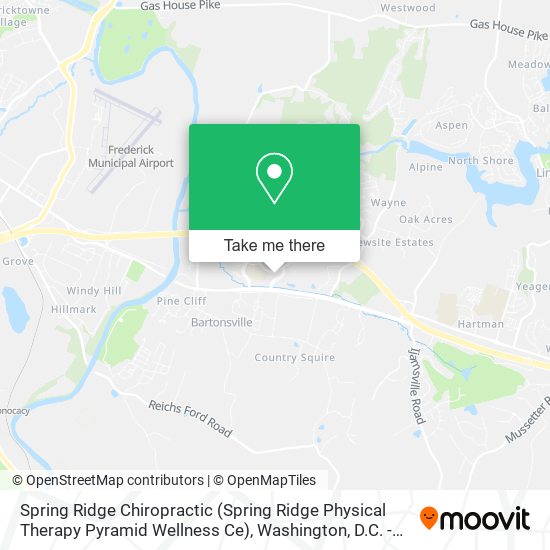 Spring Ridge Chiropractic (Spring Ridge Physical Therapy Pyramid Wellness Ce) map