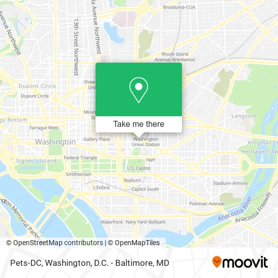 Pets-DC map