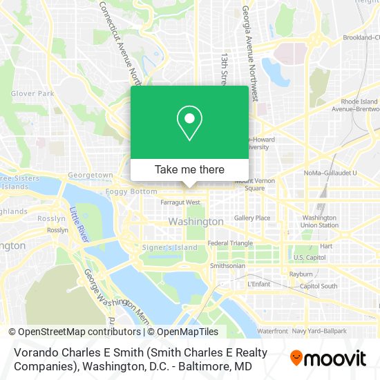 Mapa de Vorando Charles E Smith (Smith Charles E Realty Companies)