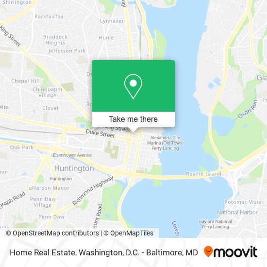 Home Real Estate map