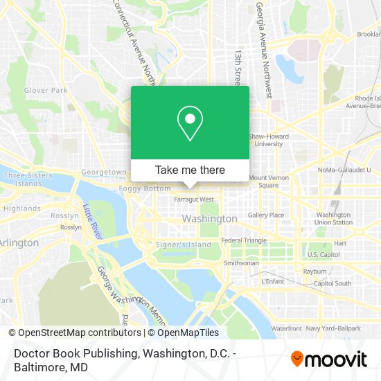 Doctor Book Publishing map