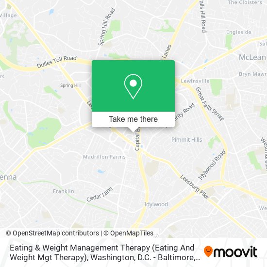 Eating & Weight Management Therapy (Eating And Weight Mgt Therapy) map