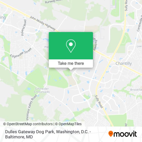 Mapa de Dulles Gateway Dog Park