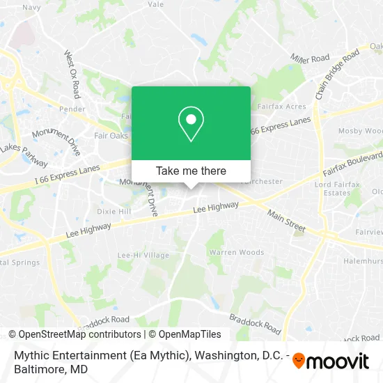 Mythic Entertainment (Ea Mythic) map