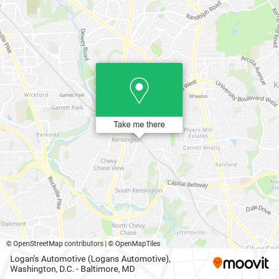 Logan's Automotive (Logans Automotive) map