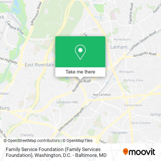 Mapa de Family Service Foundation (Family Services Foundation)