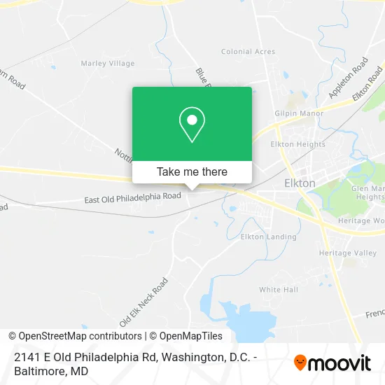 2141 E Old Philadelphia Rd map