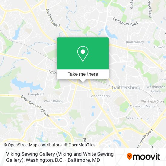 Mapa de Viking Sewing Gallery (Viking and White Sewing Gallery)