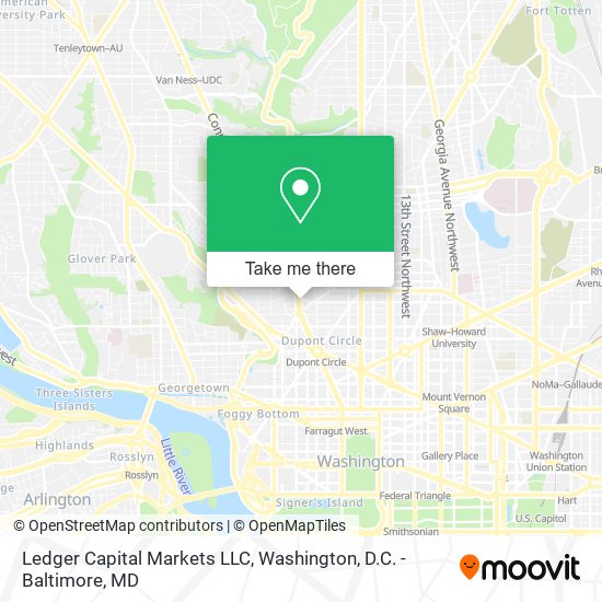 Ledger Capital Markets LLC map