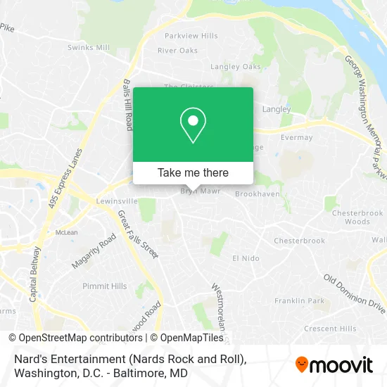 Nard's Entertainment (Nards Rock and Roll) map