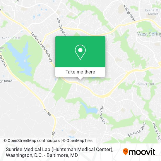 Sunrise Medical Lab (Huntsman Medical Center) map