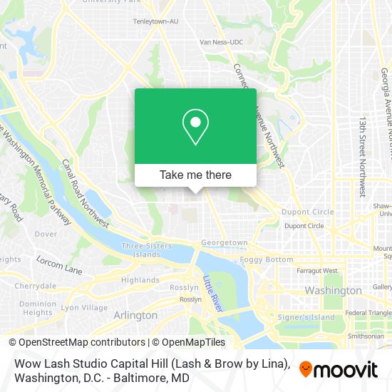 Wow Lash Studio Capital Hill (Lash & Brow by Lina) map