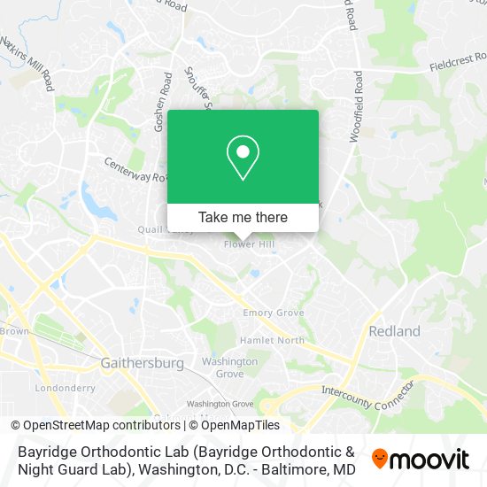 Mapa de Bayridge Orthodontic Lab (Bayridge Orthodontic & Night Guard Lab)