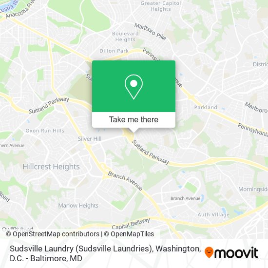 Mapa de Sudsville Laundry (Sudsville Laundries)