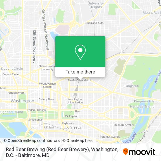 Red Bear Brewing (Red Bear Brewery) map