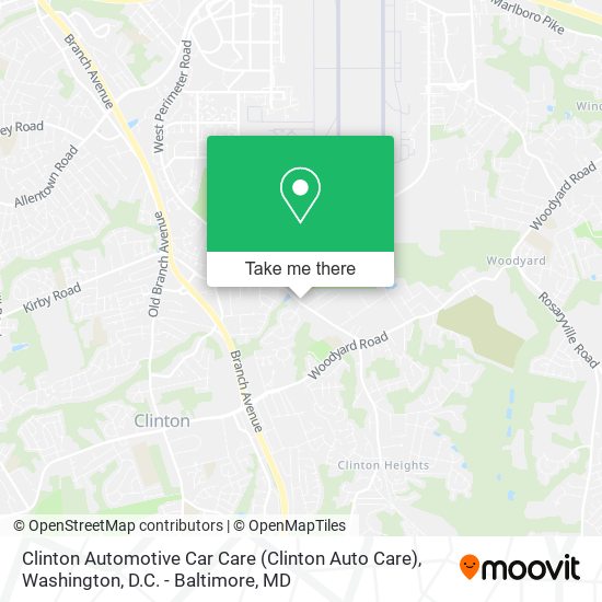 Clinton Automotive Car Care (Clinton Auto Care) map