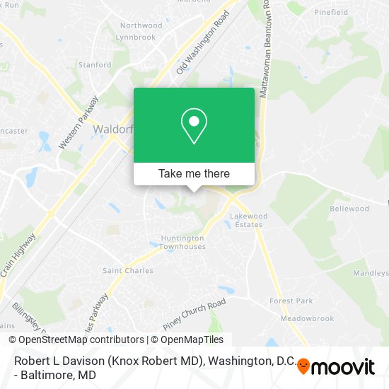 Mapa de Robert L Davison (Knox Robert MD)