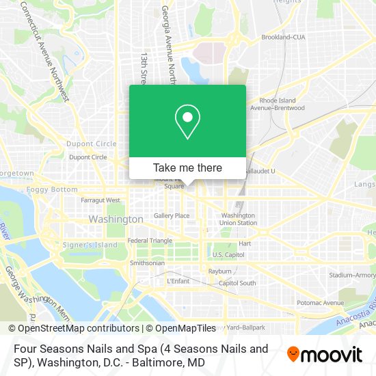 Four Seasons Nails and Spa (4 Seasons Nails and SP) map