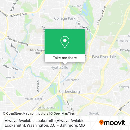 Mapa de Always Available Lcoksmith (Always Avilable Lcoksmith)