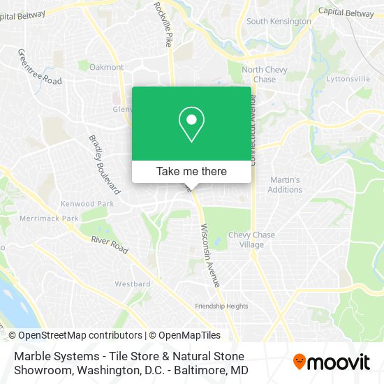 Marble Systems - Tile Store & Natural Stone Showroom map