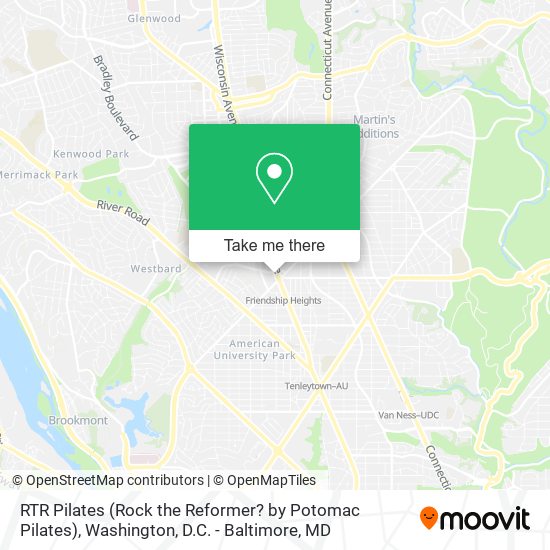 RTR Pilates (Rock the Reformer? by Potomac Pilates) map