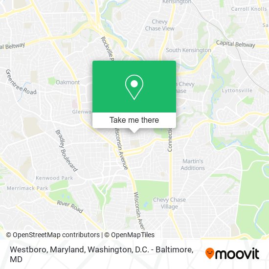 Westboro, Maryland map