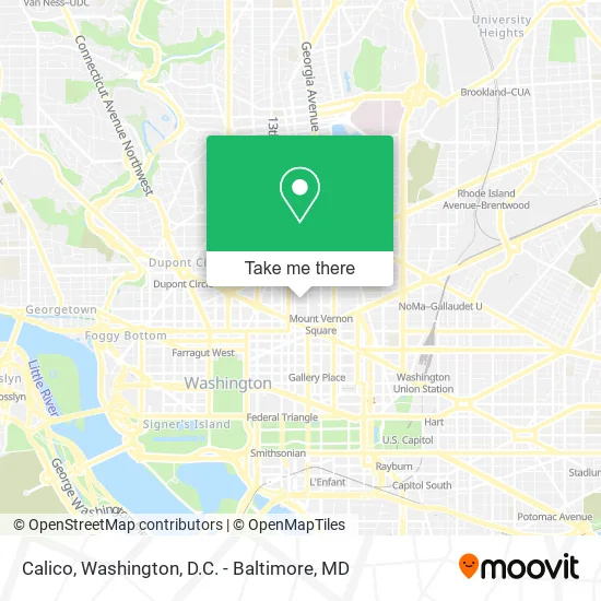 Calico map