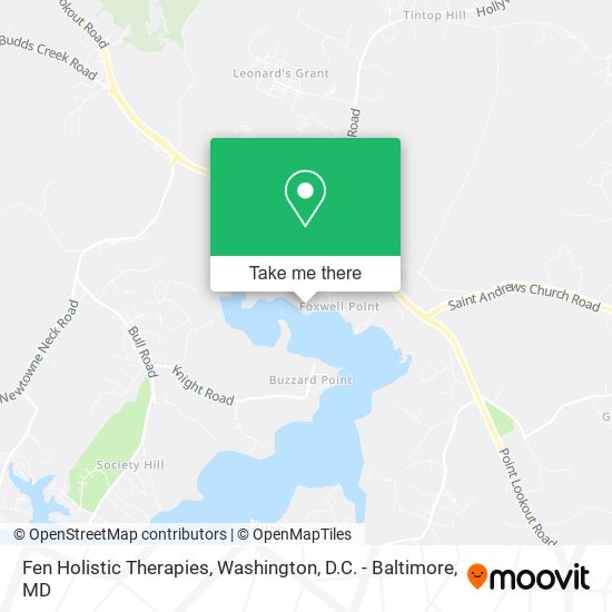 Fen Holistic Therapies map