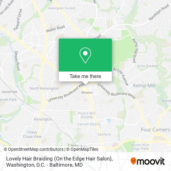 Lovely Hair Braiding (On the Edge Hair Salon) map