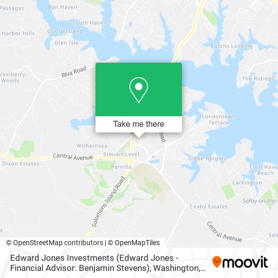 Edward Jones Investments (Edward Jones - Financial Advisor: Benjamin Stevens) map