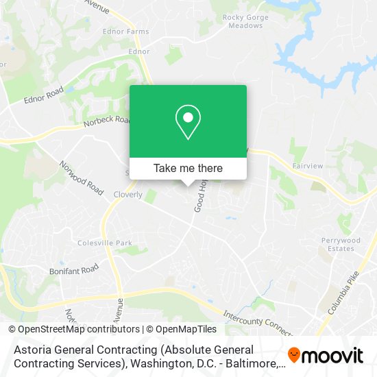 Mapa de Astoria General Contracting (Absolute General Contracting Services)