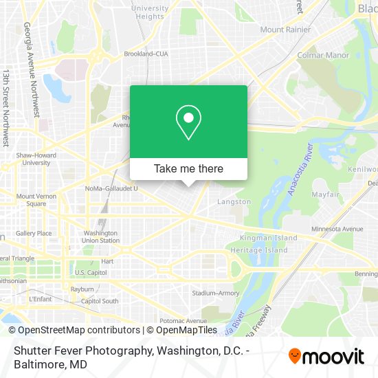 Shutter Fever Photography map