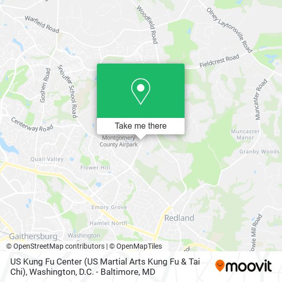 US Kung Fu Center (US Martial Arts Kung Fu & Tai Chi) map