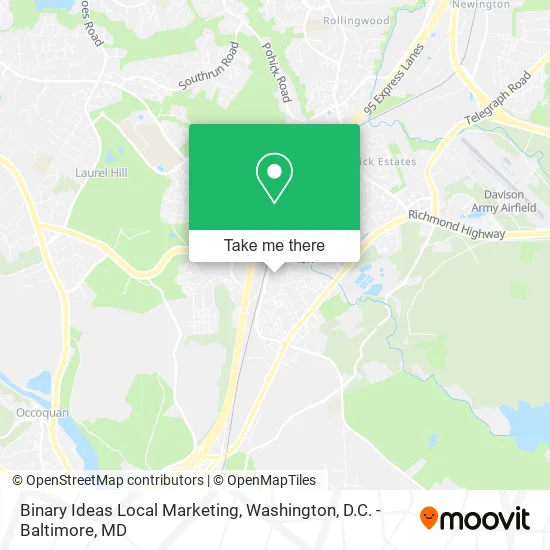 Mapa de Binary Ideas Local Marketing