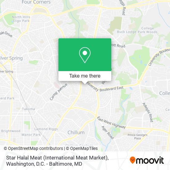 Mapa de Star Halal Meat (International Meat Market)