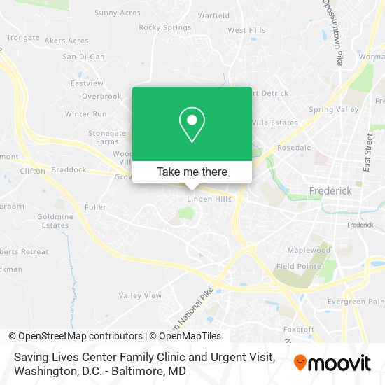 Mapa de Saving Lives Center Family Clinic and Urgent Visit