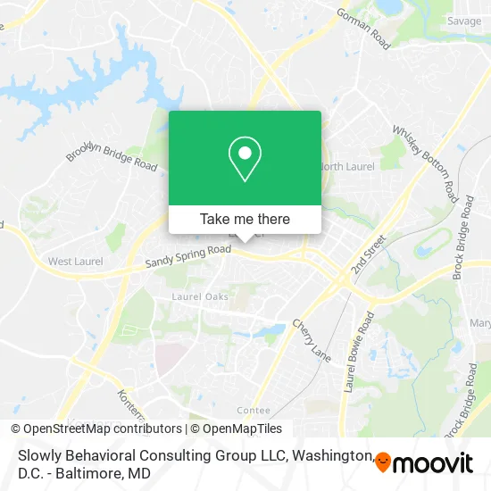 Mapa de Slowly Behavioral Consulting Group LLC