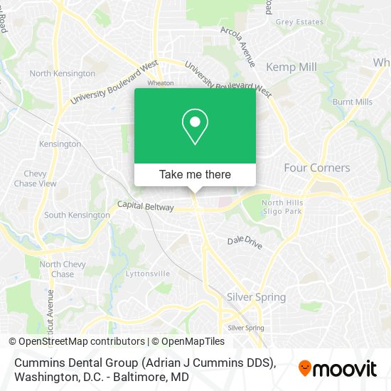 Cummins Dental Group (Adrian J Cummins DDS) map